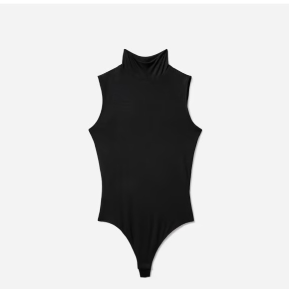 Everlane The Luster Mockneck Tank Bodysuit - Picture 4 of 8